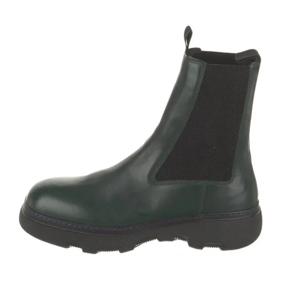 Burberry Leather Chelsea Boots - Picture 1 of 5